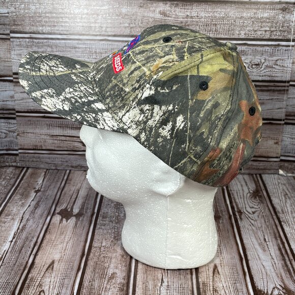 CRYSTAL Arch Seeds Men's OS Strapback Sugar Beet Seed Embroidered Cap Hat NWT - Picture 2 of 7